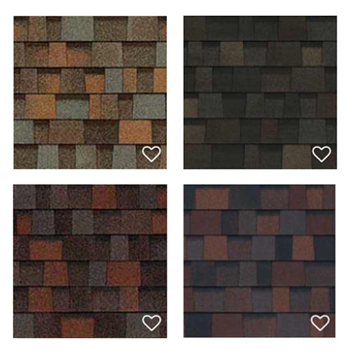 roofing color options